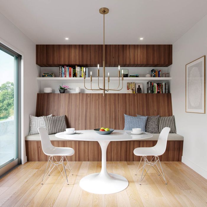 Elstead Lighting Brianna 6 Lt Chandelier - Burnished Brass