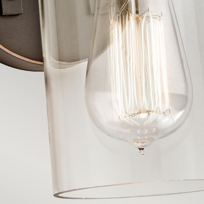 Elstead Lighting Brinley 1 Light Wall Light - Olde Bronze