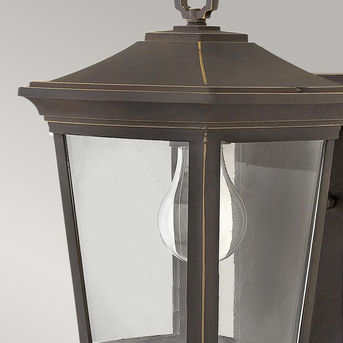 Elstead Lighting Bromley 1 Light Small Wall Lantern - Oil Rubbed Bronze