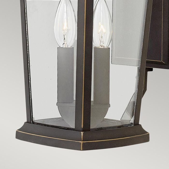 Elstead Lighting Bromley 2 Light Medium Wall Lantern - Oil Rubbed Bronze