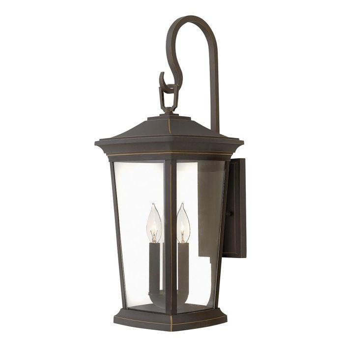 elstead lighting Bromley 3 Light Large Wall Lantern - Oil Rubbed Bronze