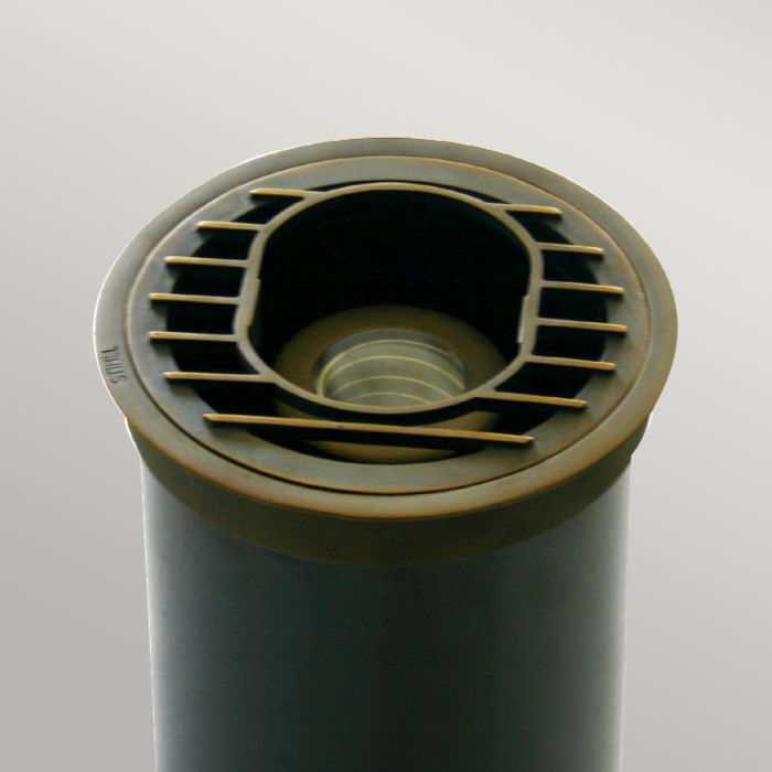 Elstead Lighting Bronze In-Groud Tiltable Spotlight - Aged Bronze