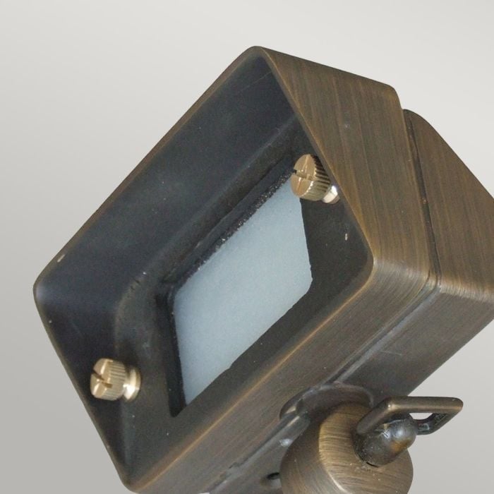Elstead Lighting Bronze Mini Floodlight - Aged Bronze