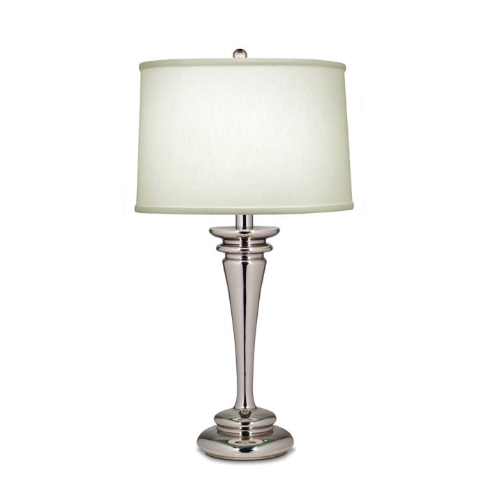 elstead lighting Brooklyn 1 Light Table Lamp - Polished Nickel