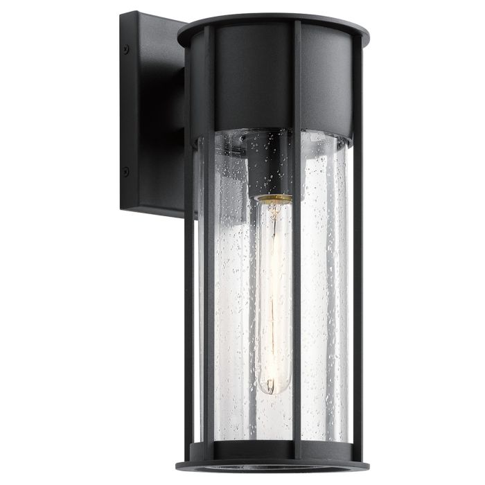 Elstead Lighting Camillo 1lt Medium Wall Lantern - Textured Black