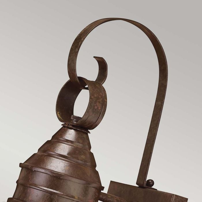 Elstead Lighting Cape Cod 1 Light Small Wall Lantern - Sienna Bronze