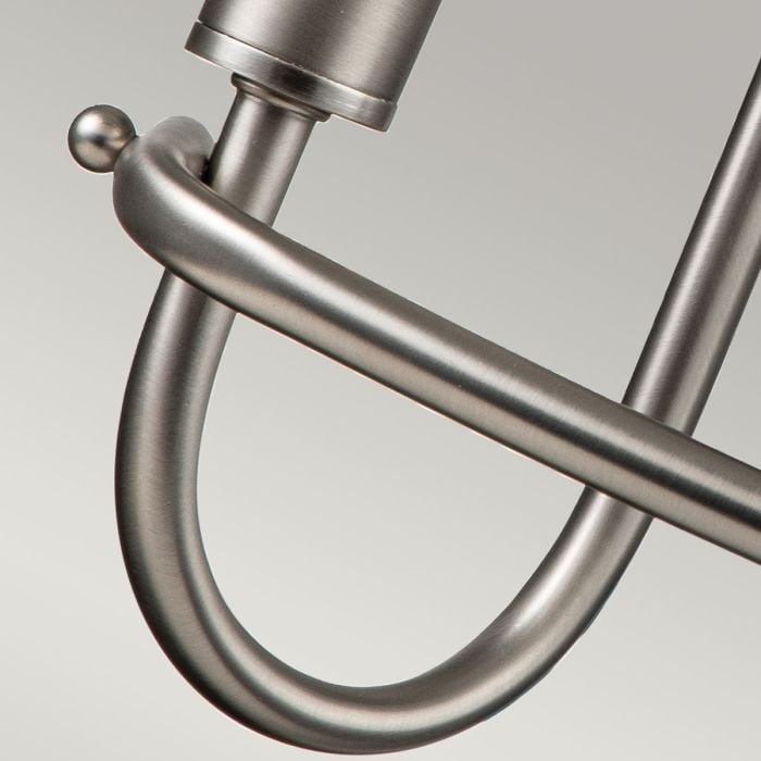 Elstead Lighting Capitol Hill 2 Light Wall Light - Brushed Nickel