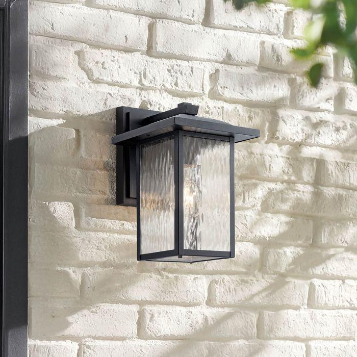 Elstead Lighting Cappanna 1 Lt Medium Exterior Wall Lantern - Textured Black