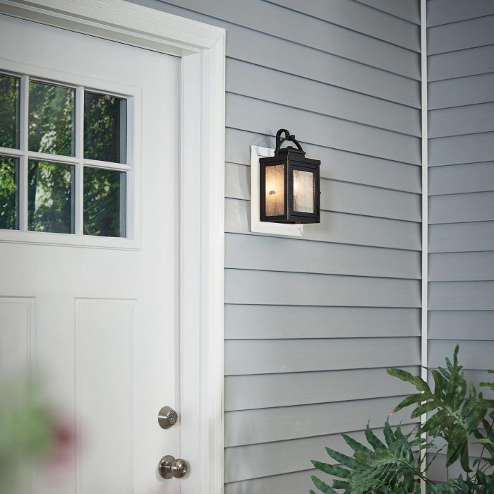 Elstead Lighting Carlson 1 Light Wall Lantern - Rubbed Bronze