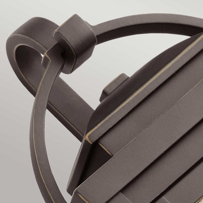 Elstead Lighting Carlson 1 Light Wall Lantern - Rubbed Bronze