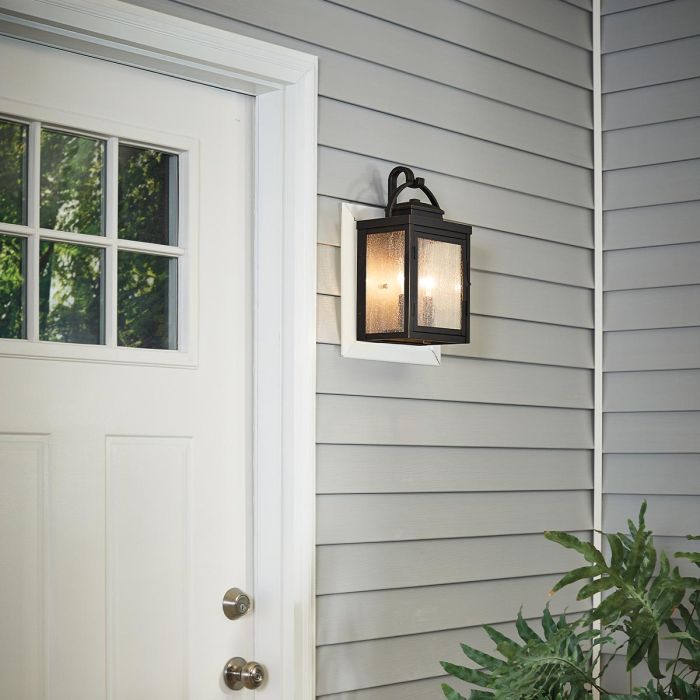 Elstead Lighting Carlson 2 Light Wall Lantern - Rubbed Bronze