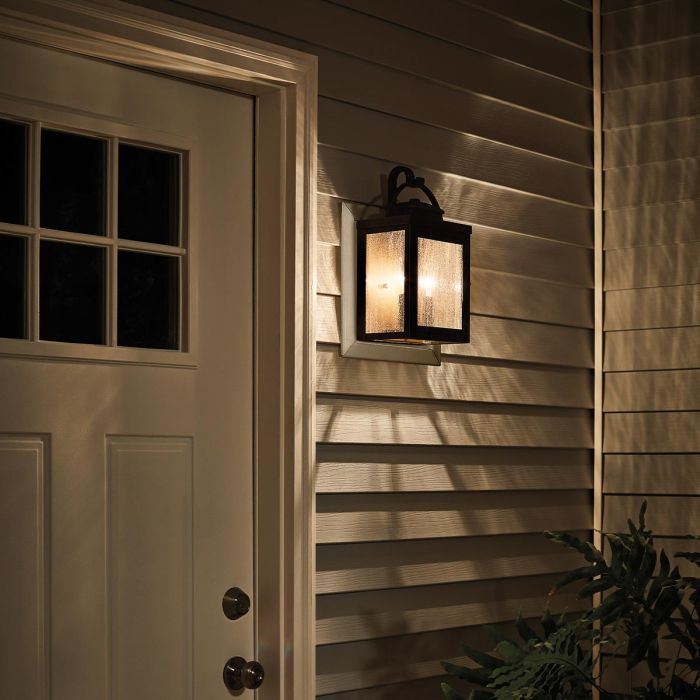 Elstead Lighting Carlson 2 Light Wall Lantern - Rubbed Bronze