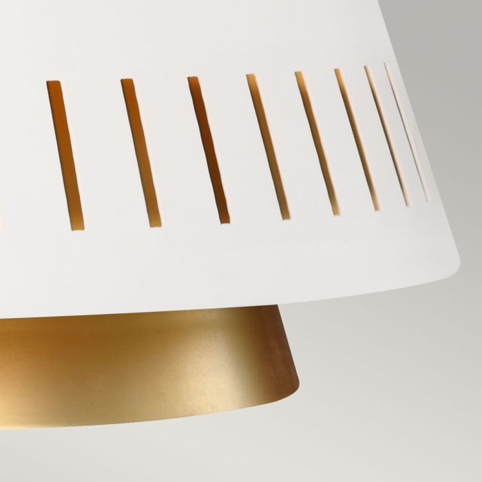 Elstead Lighting Carter 1 Light Flush Light - Matte White