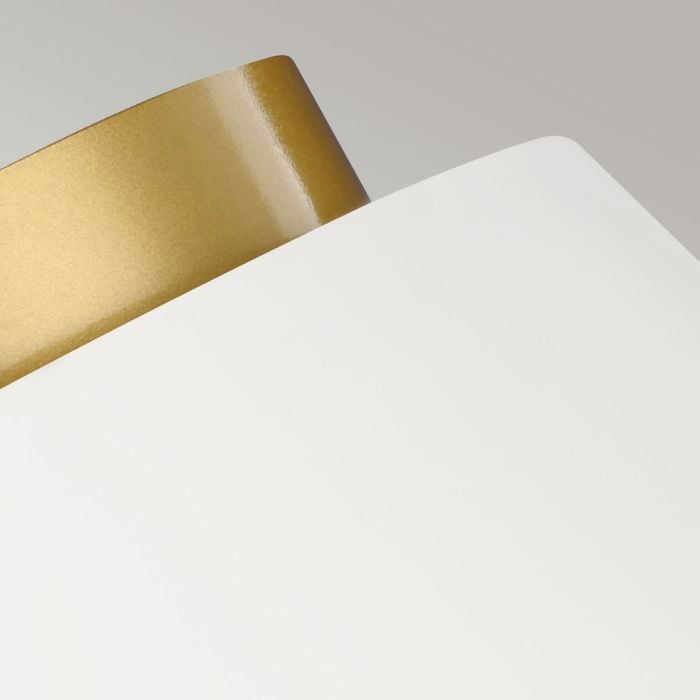 Elstead Lighting Carter 1 Light Flush Light - Matte White