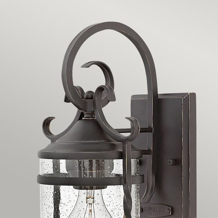 Elstead Lighting Casa 1 Light Wall Lantern - Olde Black