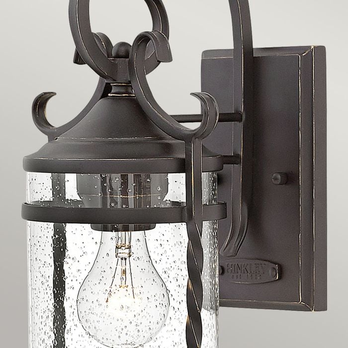 Elstead Lighting Casa 1 Light Wall Lantern - Olde Black