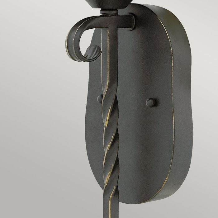 Elstead Lighting Casa 1 Light Wall Light - Olde Black