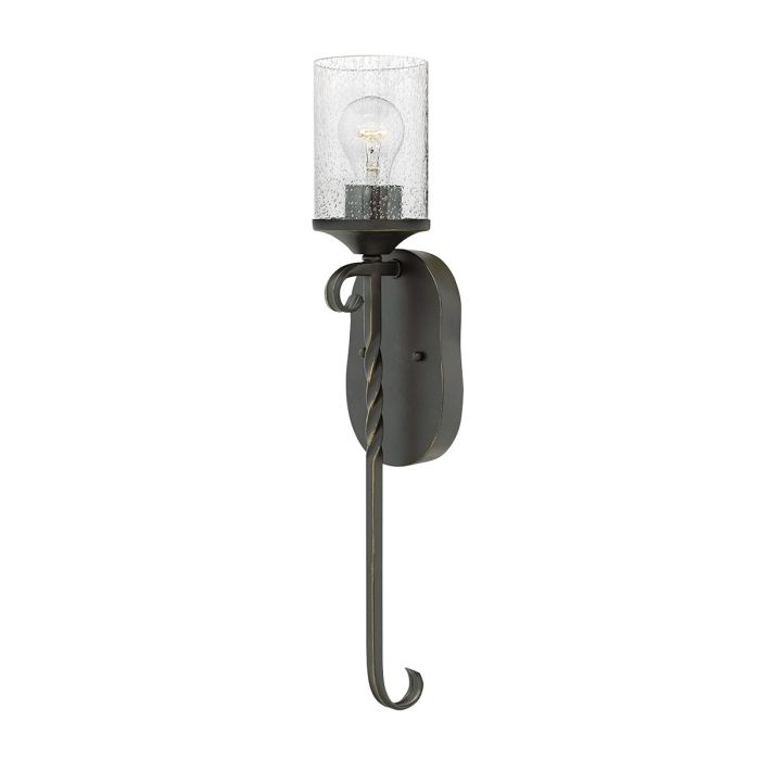 elstead lighting Casa 1 Light Wall Light - Olde Black