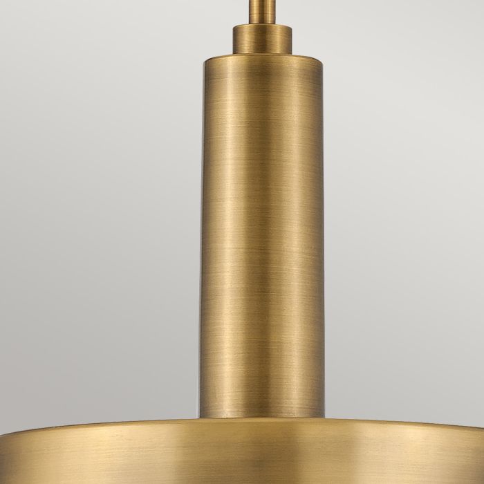 Elstead Lighting Cedric Medium Pendant - Lacquered Brass
