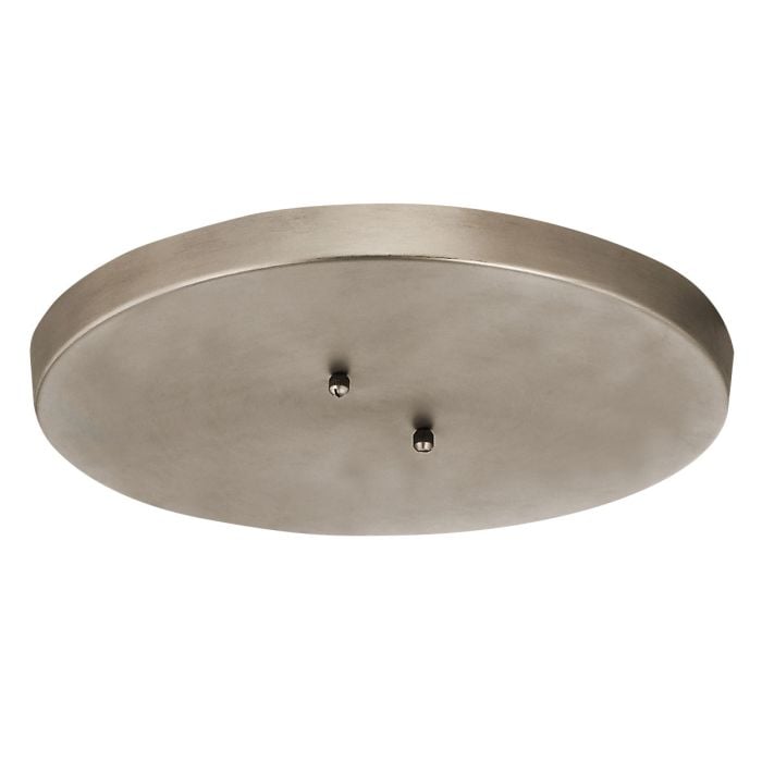 elstead lighting Ceiling Pan Round Ceiling Plate - Antique Pewter