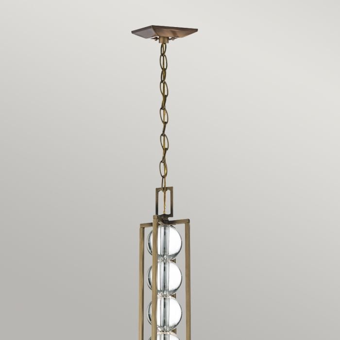 Elstead Lighting Celestial 3 Light Pendant - Cambridge Bronze