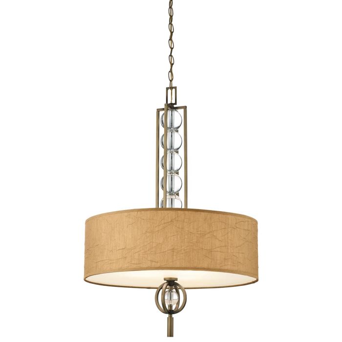 elstead lighting Celestial 3 Light Pendant - Cambridge Bronze