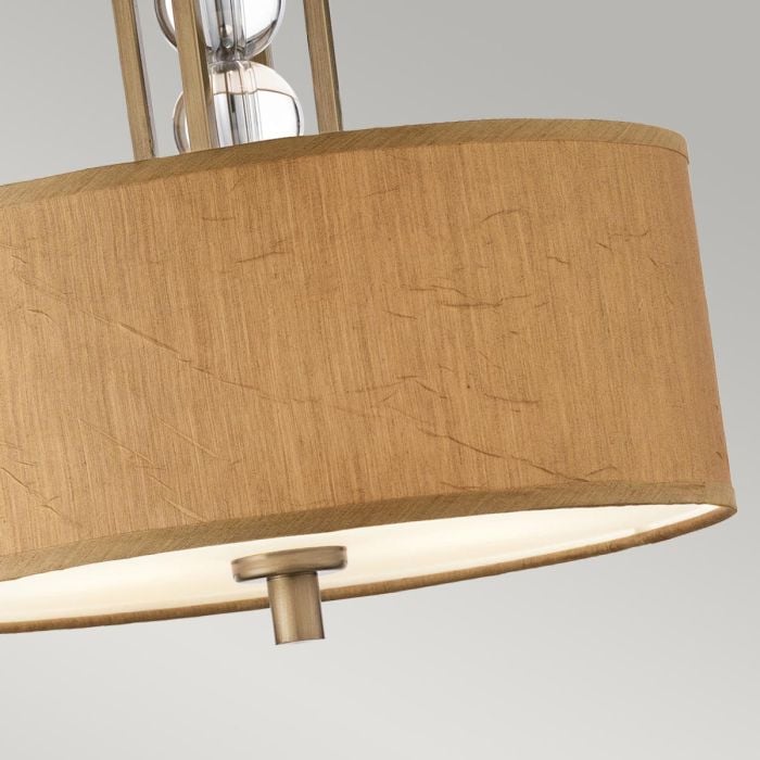 Elstead Lighting Celestial 3 Light Semi-Flush - Cambridge Bronze