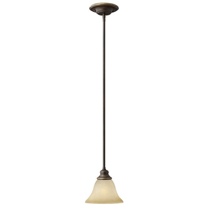 elstead lighting Cello 1 Light Mini Pendant - Antique Bronze