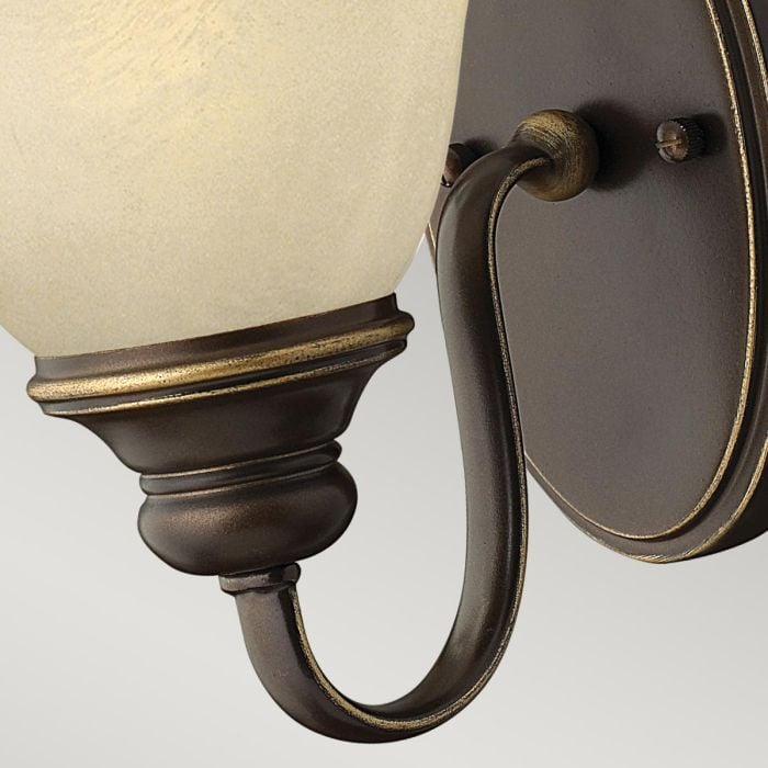 Elstead Lighting Cello 1 Light Wall Light - Antique Bronze