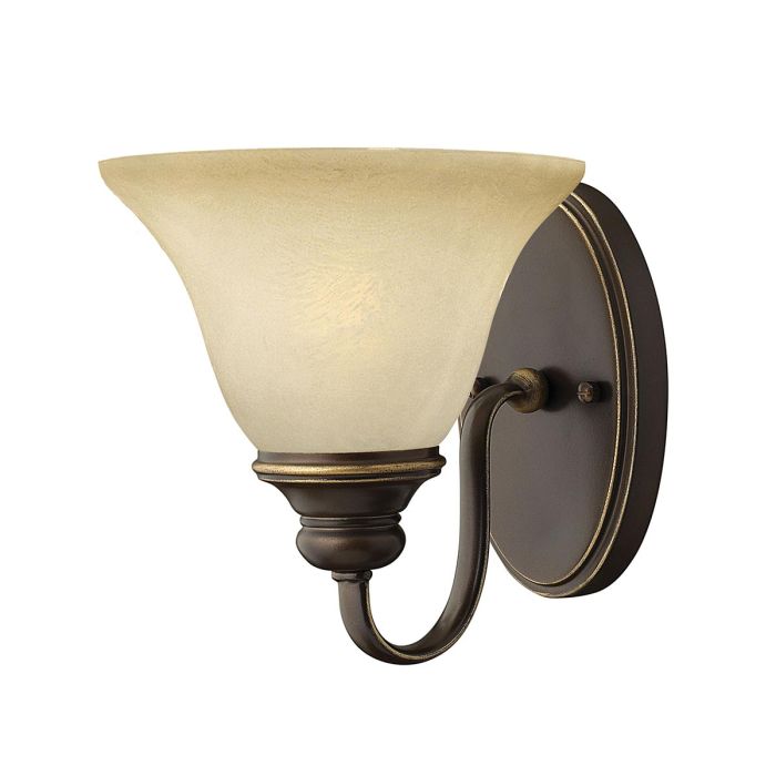 elstead lighting Cello 1 Light Wall Light - Antique Bronze