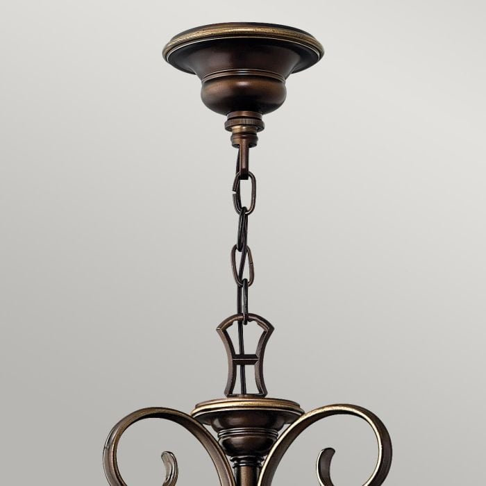 Elstead Lighting Cello 15 Light Chandelier - Antique Bronze