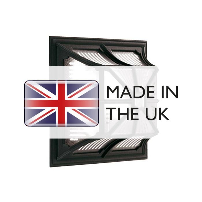 Elstead Lighting Chapel 1 Light Flush Lantern - Black