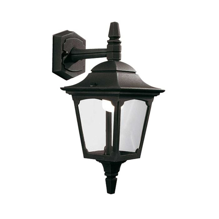 elstead lighting Chapel 1 Light Mini Down Wall Lantern - Black