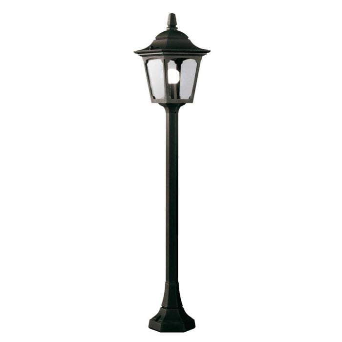 elstead lighting Chapel 1 Light Mini Pillar Lantern - Black