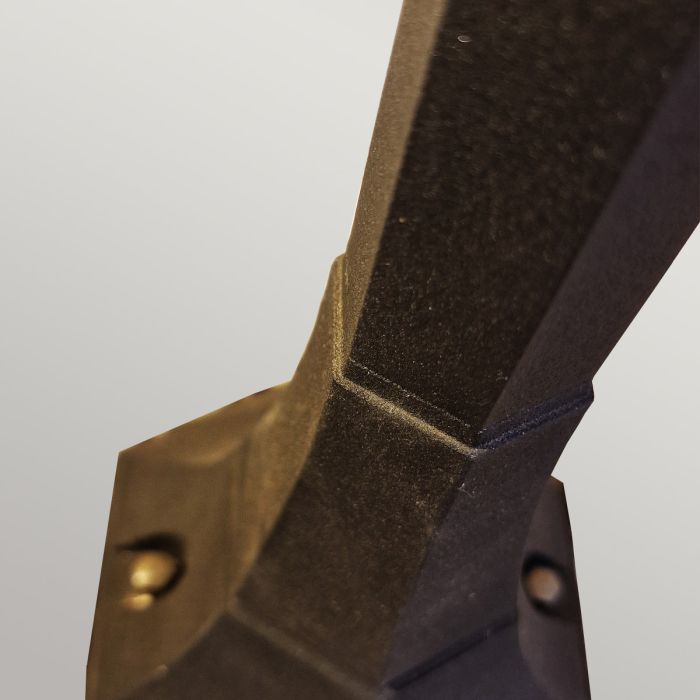 Elstead Lighting Chapel 1 Light Pillar Lantern - Black