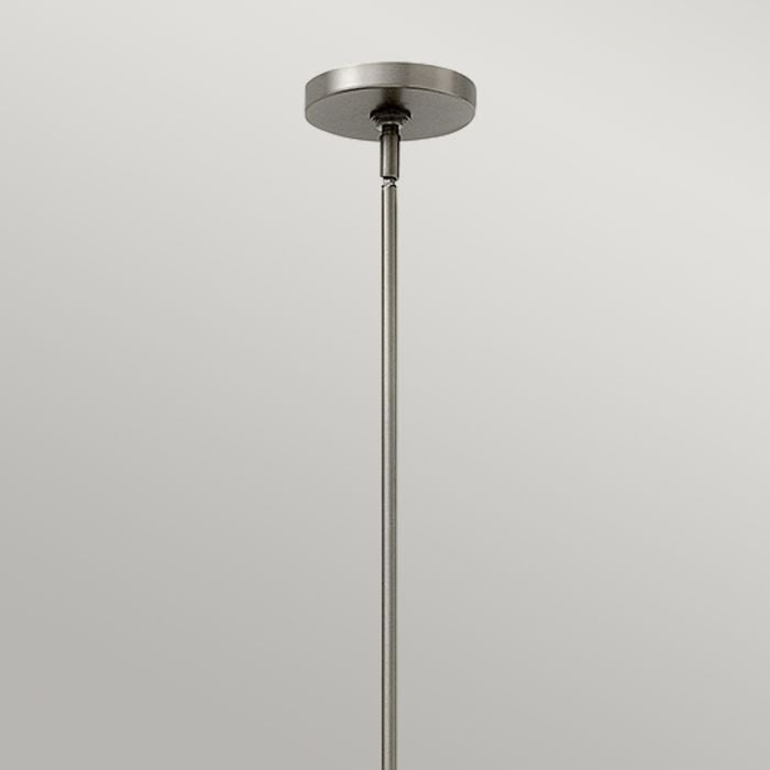 Elstead Lighting Charlotte 3 Light Pendant - Antique Nickel