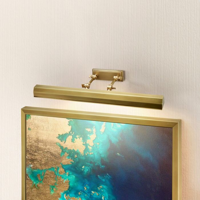 Elstead Lighting Chawton Large Picture Light - Aged Brass