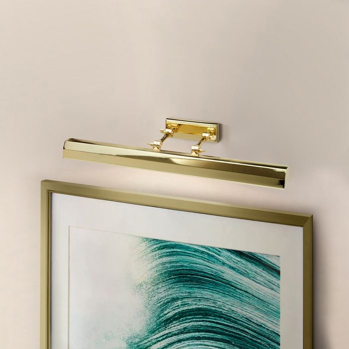 Elstead Lighting Chawton Large Picture Light - Polished Brass