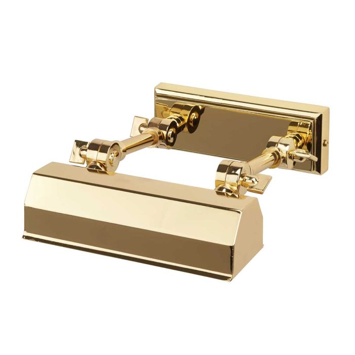 elstead lighting Chawton Small Picture Light - Polished Brass