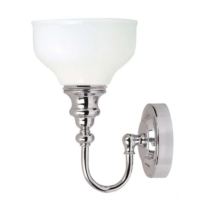 elstead lighting Cheadle 1 Light Wall Light - Polished Chrome