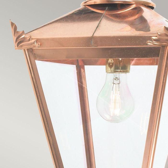 Elstead Lighting Chelsea 1 Light Down Wall Lantern - Copper