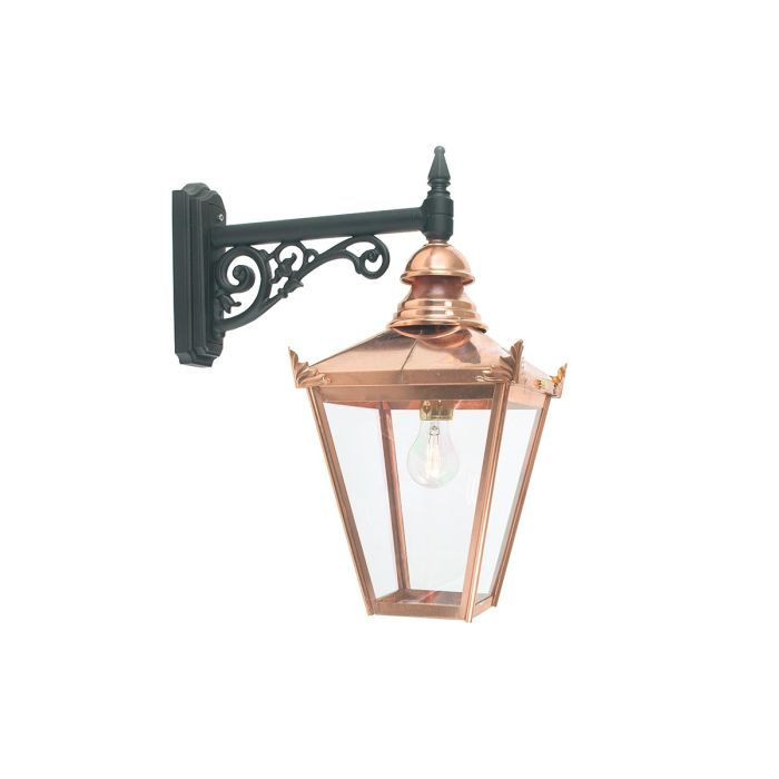 elstead lighting Chelsea 1 Light Down Wall Lantern - Copper