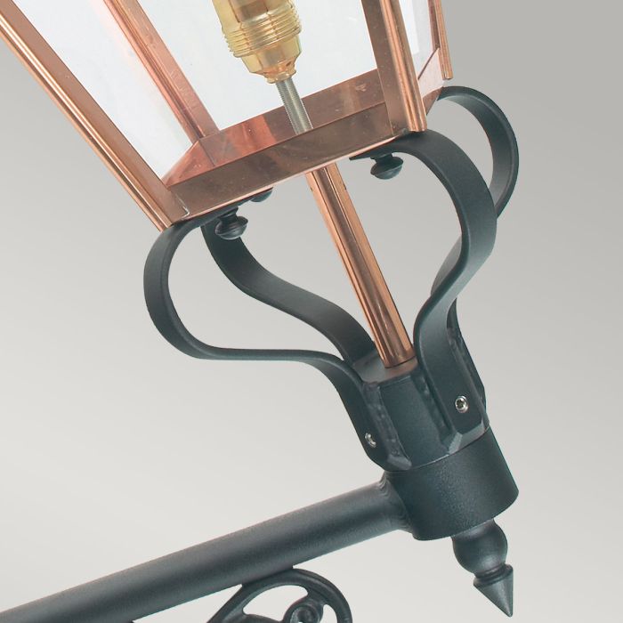 Elstead Lighting Chelsea 1 Light Grande Up Wall Lantern - Copper
