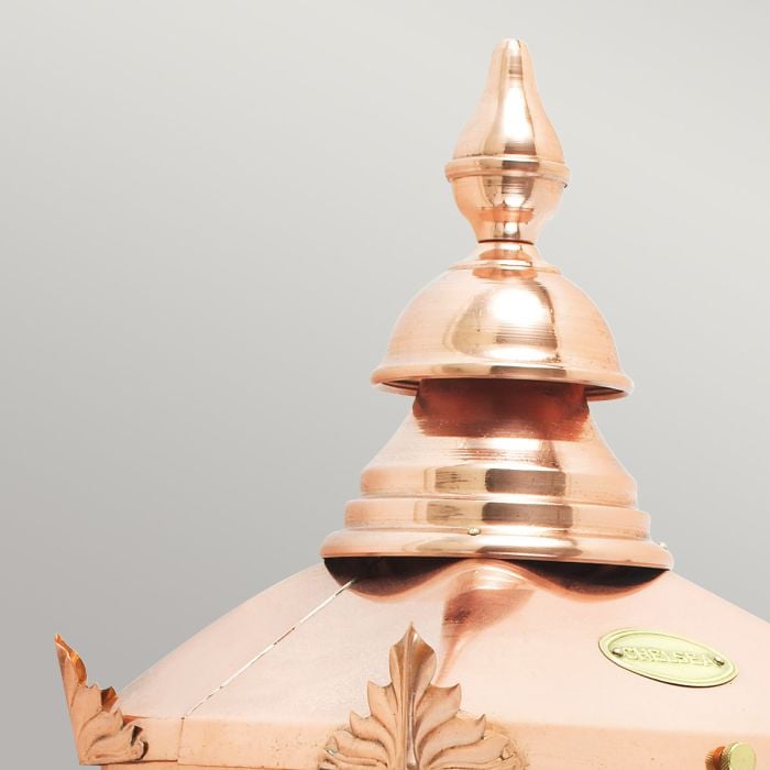 Elstead Lighting Chelsea 1 Light Half Lantern - Copper