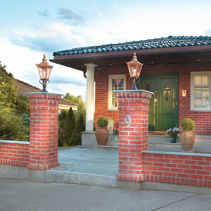 Elstead Lighting Chelsea 1 Light Pedestal Lantern - Copper