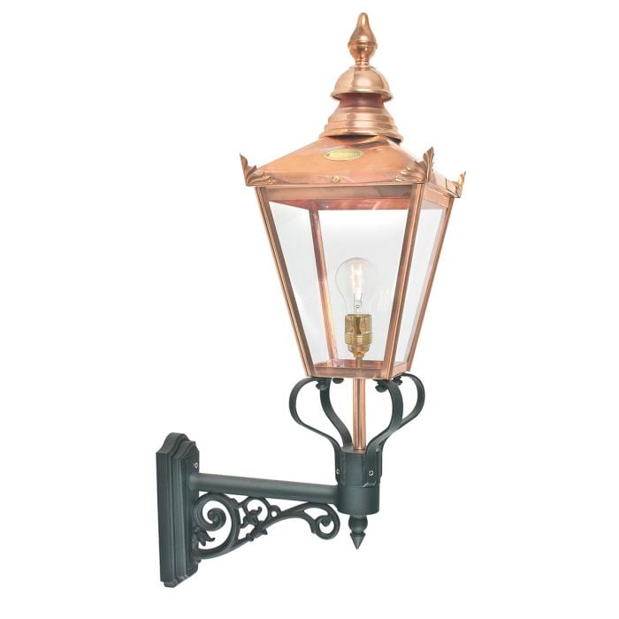 elstead lighting Chelsea 1 Light Wall Lantern - Copper