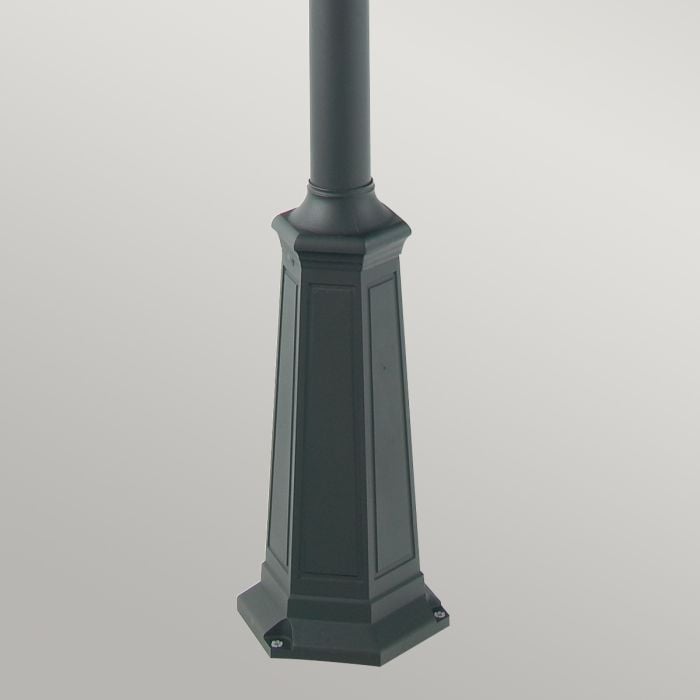 Elstead Lighting Chelsea Twin Head Lamp Post - Copper & Black