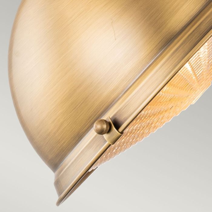 Elstead Lighting Chiswick 1Lt Brass Sign Light - Antique Brass