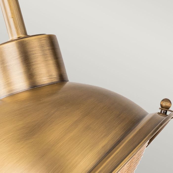 Elstead Lighting Chiswick 1Lt Brass Sign Light - Antique Brass