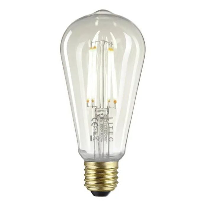 Elstead Lighting Clear Edison LED E27 Lamp - Clear Glass